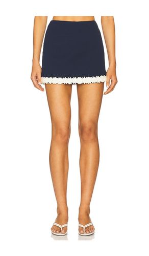 Hollis Skirt in Navy. - size L (also in M, S) - DEVON WINDSOR - Modalova