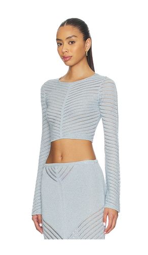 Raya Metallic Top in . Taglia L. Also in M, S, XS - DEVON WINDSOR - Modalova