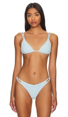 Pandora Bikini Top in Baby Blue. - size M (also in S) - DEVON WINDSOR - Modalova