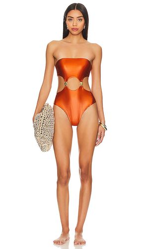 Georgina One Piece in Rust. - size M (also in S, XS) - DEVON WINDSOR - Modalova