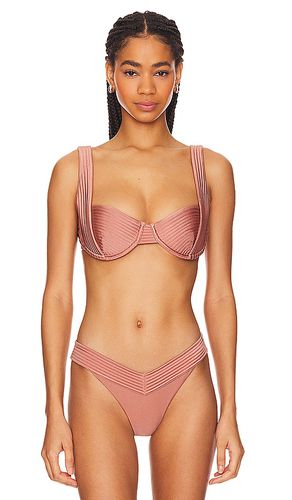 Rue Bikini Top in Blush. - size L (also in M, S, XL, XS) - DEVON WINDSOR - Modalova