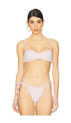 Belinda Bikini Top in Blush. - size L (also in M, XL) - DEVON WINDSOR - Modalova