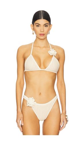 Nash Bikini Top in Cream. - size L (also in M, S) - DEVON WINDSOR - Modalova