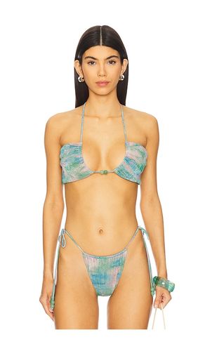 Willow Bikini Top in Teal. - size L (also in S, XL) - DEVON WINDSOR - Modalova
