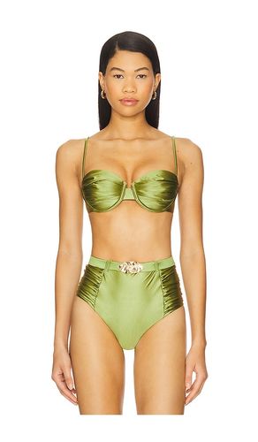 Karter Bikini Top in Green. - size L (also in S, XS) - DEVON WINDSOR - Modalova