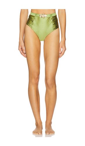 Kayla Bikini Bottom in Green. - size L (also in XS) - DEVON WINDSOR - Modalova