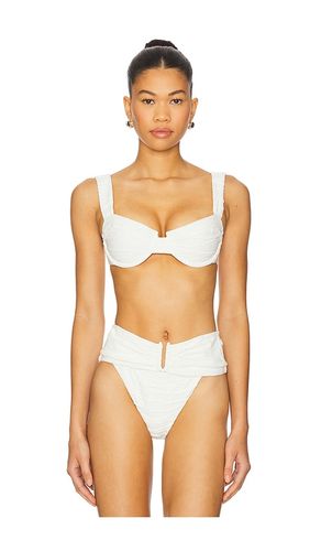 Wynn Bikini Top in White. - size L (also in M, S, XS) - DEVON WINDSOR - Modalova