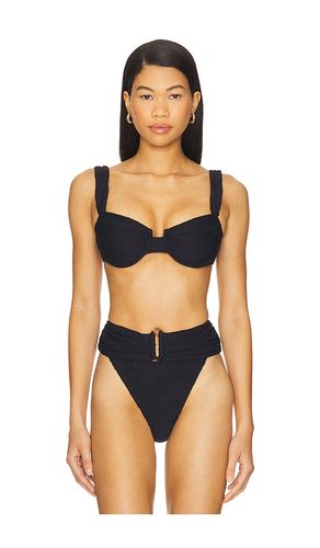 Wynn Bikini Top in Black. - size S (also in XS) - DEVON WINDSOR - Modalova