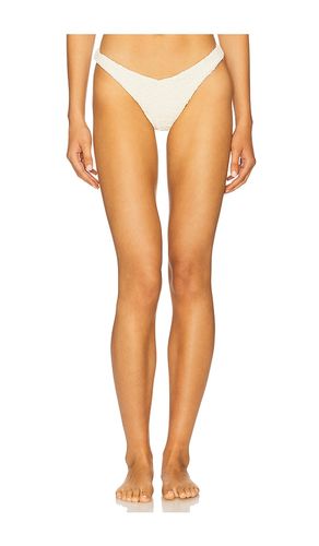 Nina Bikini Bottom in Cream. - size L (also in M, XS) - DEVON WINDSOR - Modalova