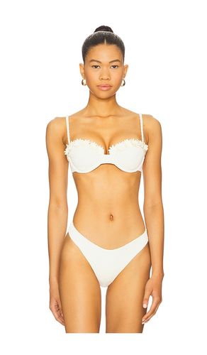 Georgie Bikini Top in Cream. - size S (also in XS) - DEVON WINDSOR - Modalova