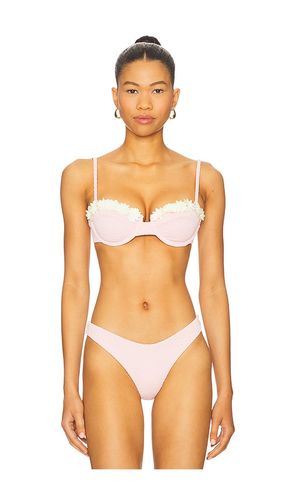 Georgie Bikini Top in Blush. - size S (also in XS) - DEVON WINDSOR - Modalova