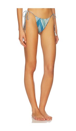 Whit Side Tie Bikini Bottom in Blue. - size L (also in M, XL, XS) - DEVON WINDSOR - Modalova