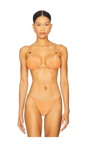 Zuri Bikini Top in Burnt Orange. - size S (also in M, L) - DEVON WINDSOR - Modalova