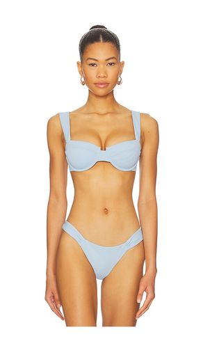 Josephine Underwire Bikini Top in Baby Blue. - size M (also in S, XS) - DEVON WINDSOR - Modalova