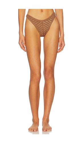 Lola Bikini Bottom in Tan. - size S (also in XS, M, L, XL) - DEVON WINDSOR - Modalova