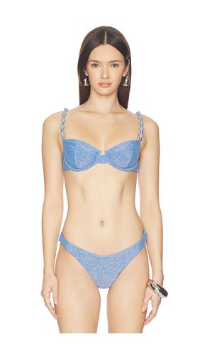 X REVOLVE Lydia Bikini Top in Blue. - size S (also in XS) - DEVON WINDSOR - Modalova