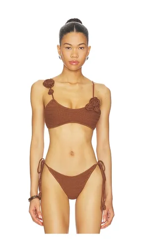 Adrienne Top in Brown. - size L (also in M, S, XL, XS) - DEVON WINDSOR - Modalova