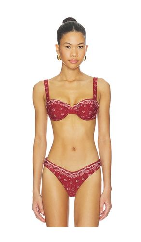 Lara Bikini Top in Red. - size S (also in XS) - DEVON WINDSOR - Modalova