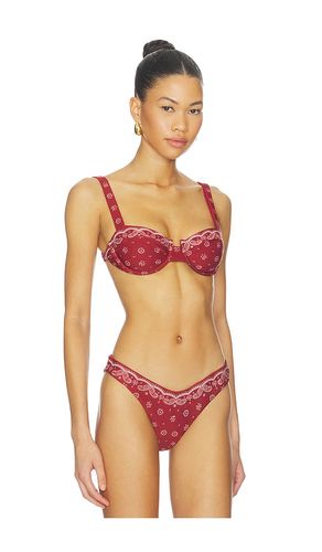 Lara Bikini Top in Red. - size S (also in XS) - DEVON WINDSOR - Modalova