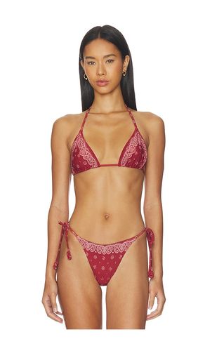 Elis Bikini Top in Red. - size L (also in M) - DEVON WINDSOR - Modalova