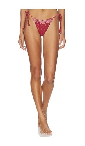 Eadie Bikini Bottom in Red. - size XL (also in XS) - DEVON WINDSOR - Modalova