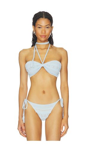 Vana Bikini Top in Baby Blue. - size L (also in M, S, XS) - DEVON WINDSOR - Modalova