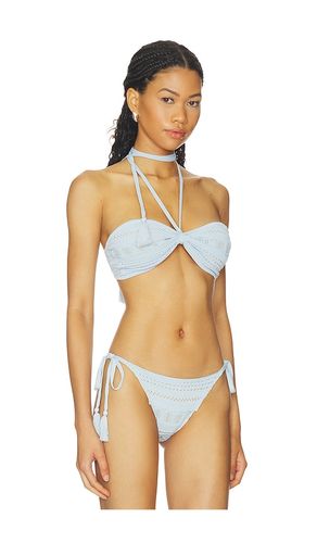 Vana Bikini Top in Baby Blue. - size L (also in M, S, XS) - DEVON WINDSOR - Modalova