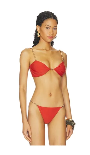 Emmie Bikini Top in Brick. - size L (also in M, S, XL, XS) - DEVON WINDSOR - Modalova