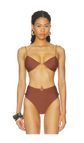 Emmie Bikini Top in Brown. - size M (also in S, XS) - DEVON WINDSOR - Modalova