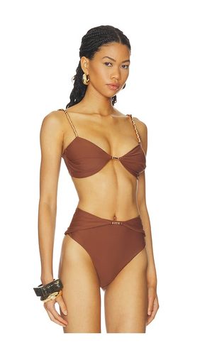 Emmie Bikini Top in Brown. - size L (also in M, S, XS) - DEVON WINDSOR - Modalova
