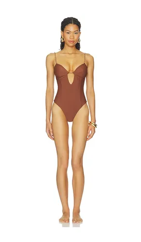 Dawn One Piece in Brown. - size L (also in M, S, XS) - DEVON WINDSOR - Modalova