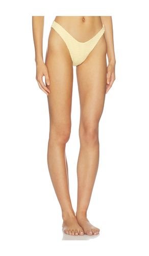 Larissa Bikini Bottom in Yellow. - size M (also in XL) - DEVON WINDSOR - Modalova