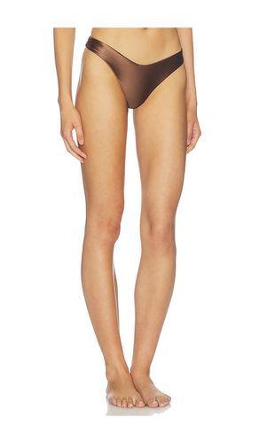 Larissa Bikini Bottom in Chocolate. - size L (also in M, S, XL, XS) - DEVON WINDSOR - Modalova