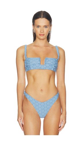 Chriselle Bikini Top in Baby Blue. - size L (also in M, S, XL, XS) - DEVON WINDSOR - Modalova