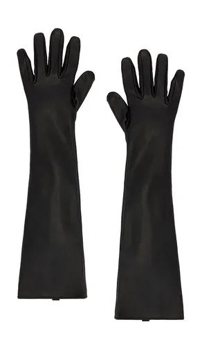 EAVES Leather Gloves in Black - EAVES - Modalova