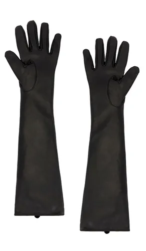 EAVES Leather Gloves in Black - EAVES - Modalova