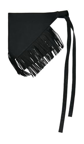 EAVES Milo Leather Belt in Black - EAVES - Modalova