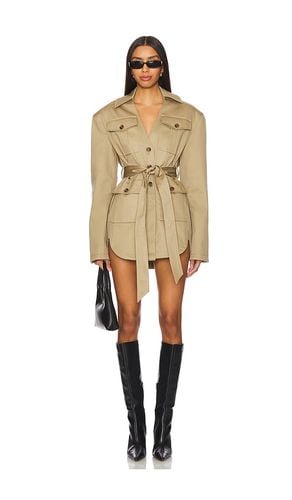 Lumi Mini Dress in Tan. - size L (also in S, XL, XS) - EAVES - Modalova