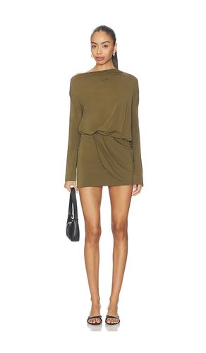 Desi Mini Dress in Olive. - size L (also in M, S, XL, XXS) - EAVES - Modalova