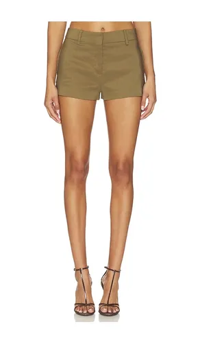 Ilya Tailored Micro Short in Olive. - size L (also in M, XL) - EAVES - Modalova
