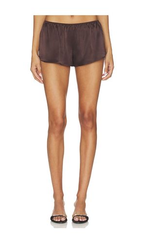 Roux Silk Short in Chocolate. - size M (also in S, XL, XXS) - EAVES - Modalova