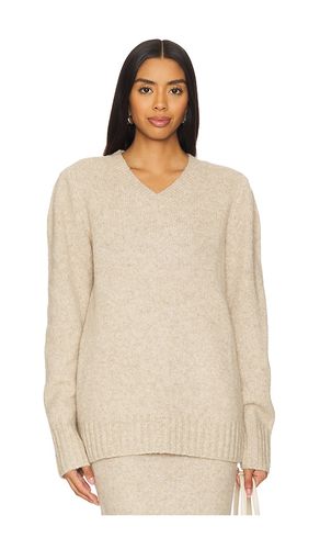 Amaya Knit Sweater in Ivory. - size L (also in M, S) - EAVES - Modalova