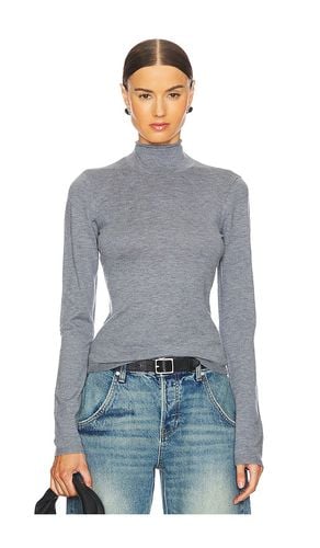 Maxine Turtleneck Sweater in Grey. - size L (also in M, S, XL, XS, XXS) - EAVES - Modalova