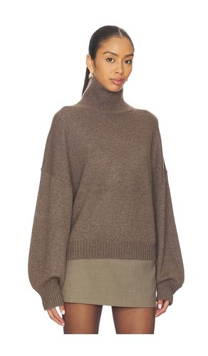 Ellara Oversized Knit Mock Neck in . Size L. Also in M - EAVES - Modalova