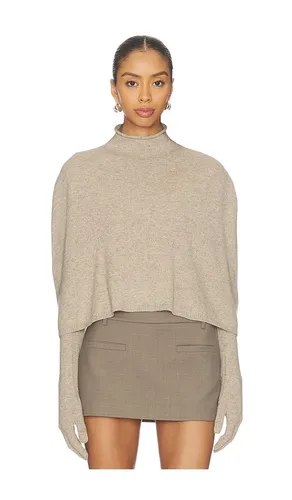 Miyah Knit Cape in . Size L. Also in M, S, XS - EAVES - Modalova