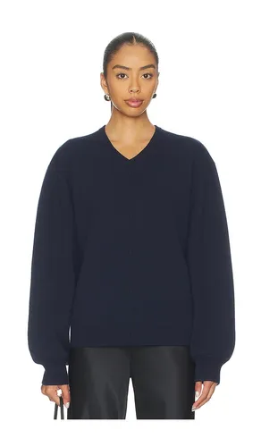 Zooey Double Faced V-neck Sweater in . Size S. Also in M, XS, XXS - EAVES - Modalova