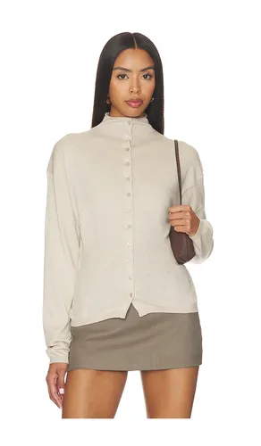 Kaycey Mock Neck Cardigan in . Size M. Also in S, XL - EAVES - Modalova