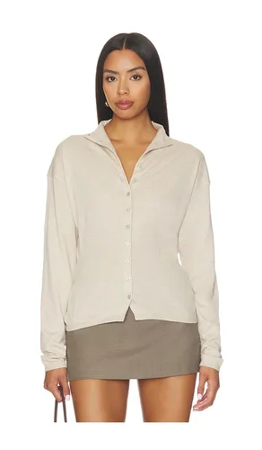 Kaycey Mock Neck Cardigan in . Size M. Also in S, XL - EAVES - Modalova
