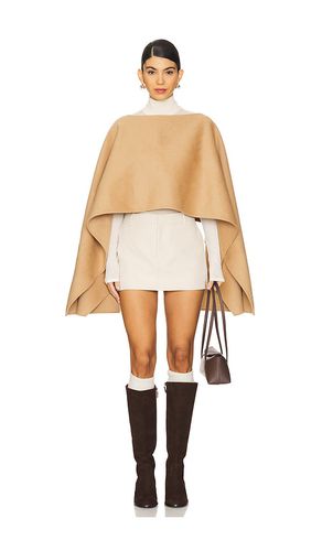 Itay Wool Cape in Tan. - size L (also in M, S, XL, XS) - EAVES - Modalova