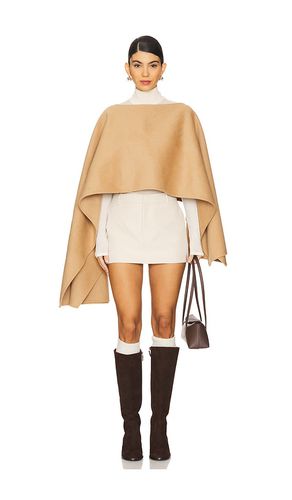 Itay Wool Cape in Tan. - size L (also in M, S, XL, XS, XXS) - EAVES - Modalova